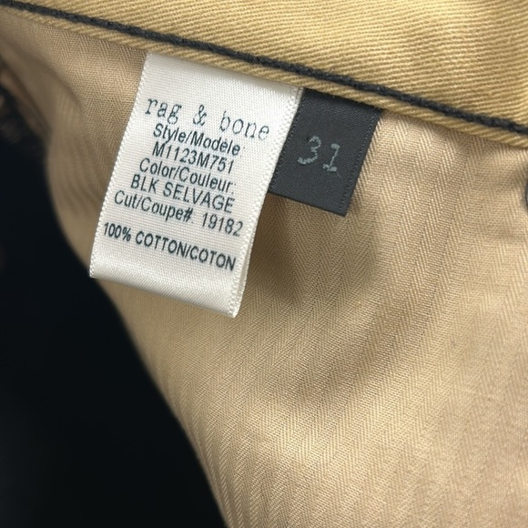 Rag and bone archives black slim jeans - Picture 6 of 6